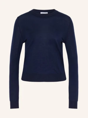 Mrs & Hugs Sweter Z Wełny Merynosowej blau GRANATOWY