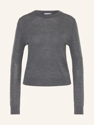 Mrs & Hugs Sweter Z Wełny Merynosowej grau SZARY