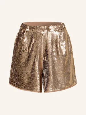 Mrs & Hugs Szorty Z Cekinami beige