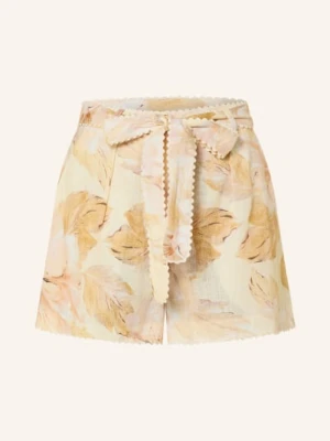 Mrs & Hugs Szorty Z Lnu gelb