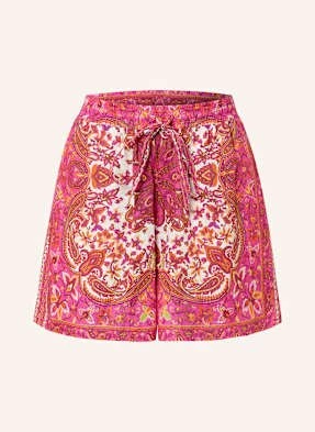 Mrs & Hugs Szorty Z Lnu pink