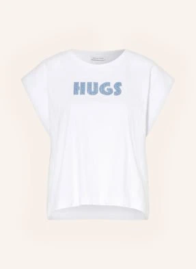 Mrs & Hugs T-Shirt weiss