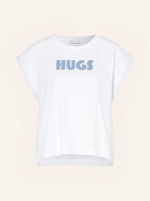 Mrs & Hugs T-Shirt weiss