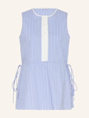 Mrs & Hugs Top Koszulowy blau beżowy