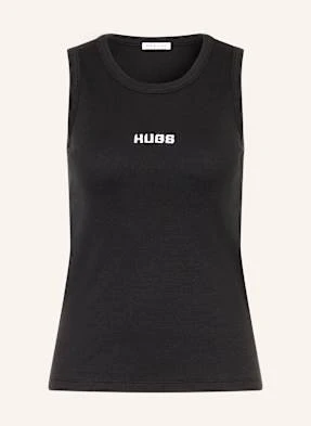 Mrs & Hugs Top schwarz