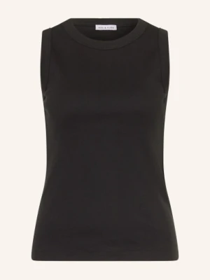 Mrs & Hugs Top schwarz