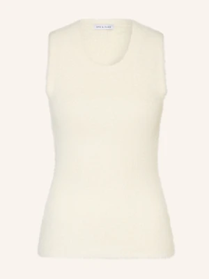 Mrs & Hugs Top Z Dzianiny weiss