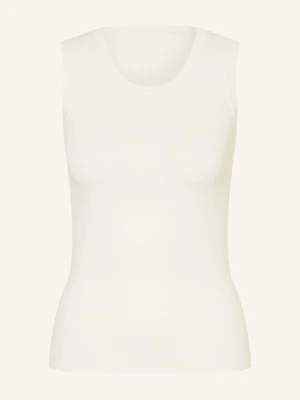 Mrs & Hugs Top Z Dzianiny weiss