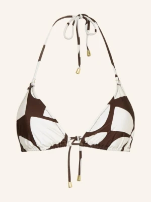 Mrs & Hugs Trójkątny Stanik Bikini braun