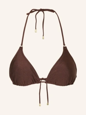 Mrs & Hugs Trójkątny Stanik Bikini braun