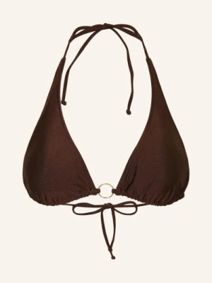 Mrs & Hugs Trójkątny Stanik Bikini braun