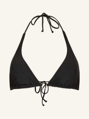 Mrs & Hugs Trójkątny Stanik Bikini schwarz