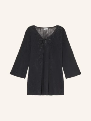 Mrs & Hugs Tunika Szydełkowa schwarz