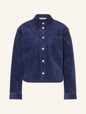 Msch Copenhagen Bluza Z Grubej Dzianiny Mscharcelle Geggo blau