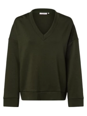 Msch Copenhagen Damska bluza nierozpinana Kobiety zielony jednolity, XS/S