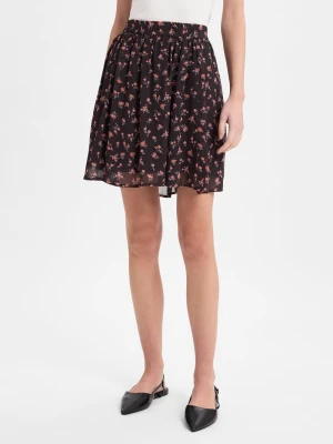 Msch Copenhagen Damska spódniczka mini - Mschevelda Orabella Kobiety wiskoza różowy wzorzysty,