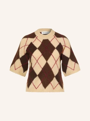 Msch Copenhagen Dzianinowa Koszulka Mschadin beige