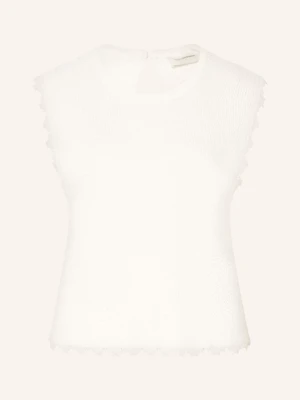 Msch Copenhagen Dzianinowy Top Mschmamie beige