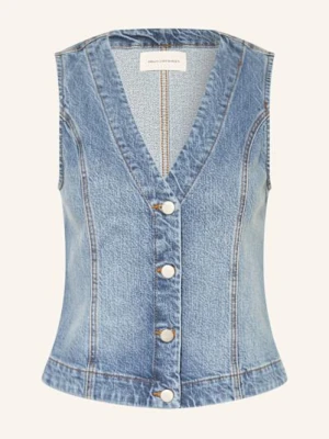 Msch Copenhagen Kamizelka Jeansowa Mscheli Ada blau