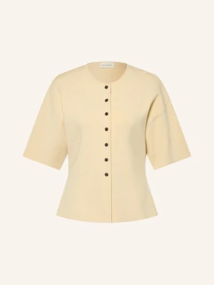 Msch Copenhagen Kardigan Mschmirielle Z Rękawami 3 / 4 beige JASNOBRĄZOWY