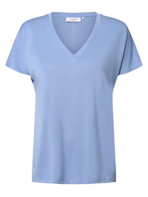 Msch Copenhagen Koszulka damska - MSCHFenya Kobiety Modal niebieski jednolity, XS/S