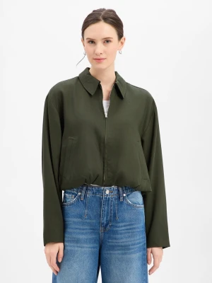 Msch Copenhagen Kurtka damska - MSCHEsterika Kobiety Sztuczne włókno zielony jednolity, XS/S