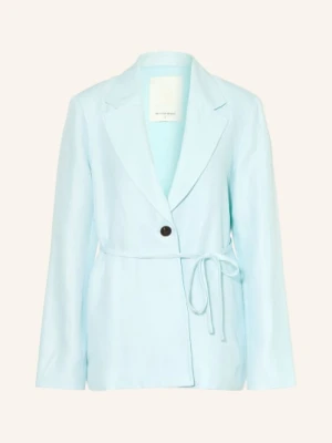 Msch Copenhagen Marynarka Mschgraciela Franciska Z Lnu blau