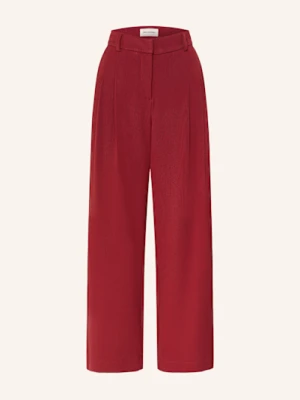Msch Copenhagen Spodnie Marlena Mschhenrika rot