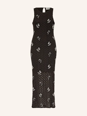 Msch Copenhagen Sukienka Mschaudrey Z Ozdobnymi Kamykami schwarz