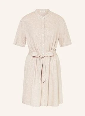 Msch Copenhagen Sukienka Mschpennie Ginia Z Lnem beige