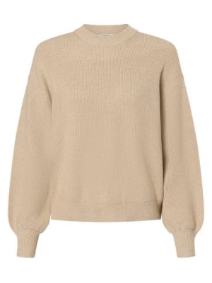 Msch Copenhagen Sweter damski - MSCHAcentia Rachelle Kobiety beżowy jednolity, XS/S