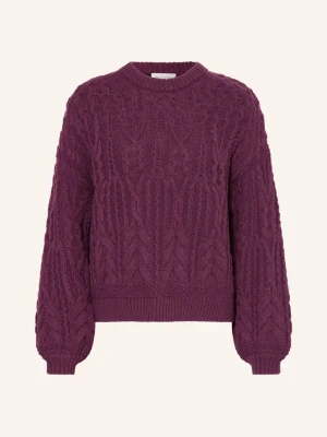 Msch Copenhagen Sweter Mschmarisela lila FIOLETOWY