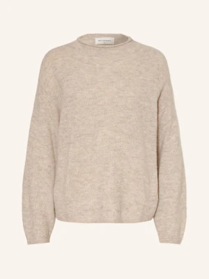 Msch Copenhagen Sweter Mschviloh Z Alpaki grau szary