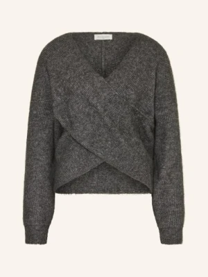 Msch Copenhagen Sweter Mschzinelle Hope W Stylu Kopertowym grau