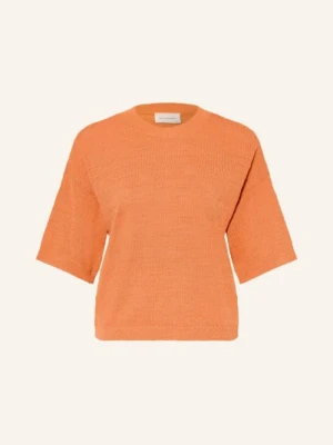 Msch Copenhagen Sweter Z Dzianiny Mschlauralynn orange