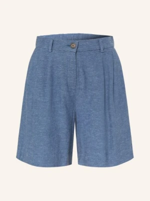 Msch Copenhagen Szorty Mschviana Ginia Z Lnem blau