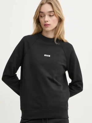 MSGM bluza bawełniana czarny