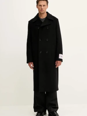 MSGM płaszcz z wełną