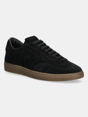 MSGM sneakersy zamszowe damskie kolor czarny 3941MDS021 996