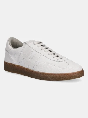 MSGM sneakersy zamszowe damskie kolor szary 3941MDS021 996