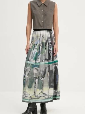 MSGM spódnica zielony
