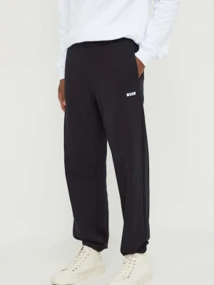 MSGM spodnie dresowe bawełniane