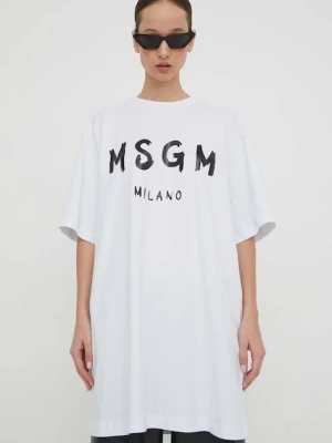 MSGM sukienka bawełniana