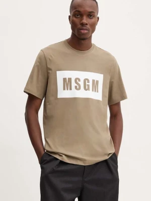 MSGM t-shirt bawełniany
