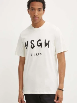 MSGM t-shirt bawełniany