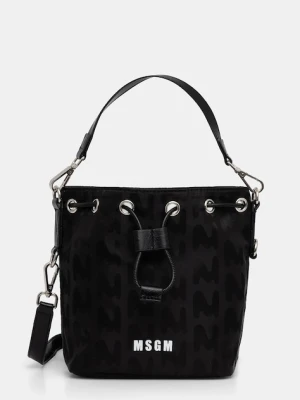 MSGM torebka kolor czarny 3740MZ67.640