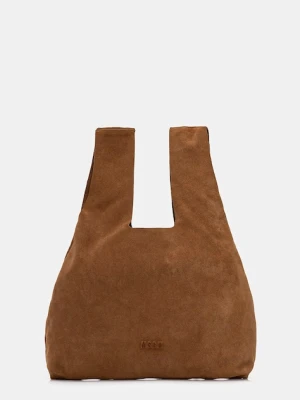 MSGM torebka zamszowa kolor brązowy 3941MDZ65.966
