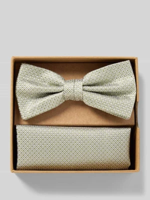 Mucha i poszetka z czystego jedwabiu w zestawie Prince Bowtie