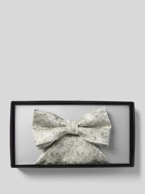 Mucha i poszetka z haftem kwiatowym na całej powierzchni Wilvorst