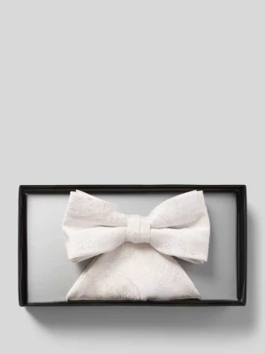 Mucha i poszetka z haftem kwiatowym na całej powierzchni Wilvorst